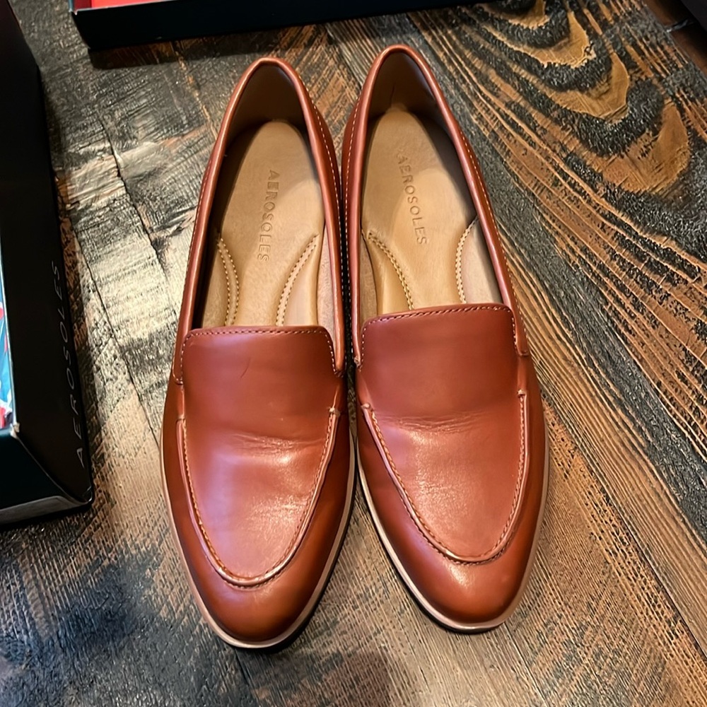 Aerosoles eastside loafers. Used once, still in great condition